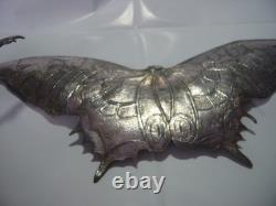 Art Nouveau Silver Plated Butterfly Maiden Centerpeice-argentor-werke & Hetzel Art Nouveau Silver Plated Butterfly Maiden Centerpeice-argentor-werke & Hetzel