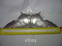 Art Nouveau Silver Plated Butterfly Maiden Centerpeice-argentor-werke & Hetzel