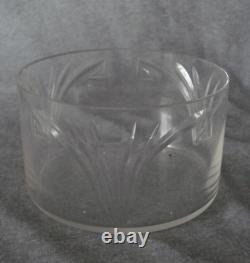 Art Nouveau WMF Silver Plated Butter Dish Sugar Bowl with Glass