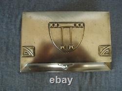 Art Nouveau WMF Silver Plated Jewelry Box without key