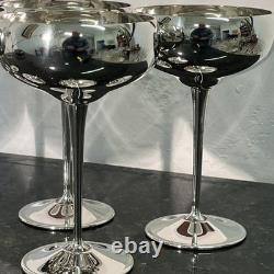 Arthur Price County Plate Silver Plated Champagne Coupes Set of Seven Vintage