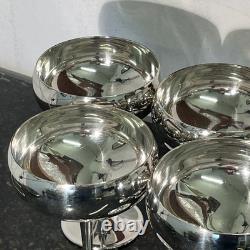 Arthur Price County Plate Silver Plated Champagne Coupes Set of Seven Vintage
