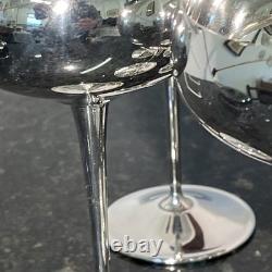 Arthur Price County Plate Silver Plated Champagne Coupes Set of Seven Vintage