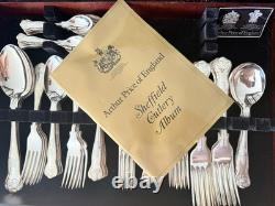 Arthur Price of England Sheffield Cutlery 85 Item In Original Box Brand New
