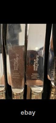 Arthur Price of England Sheffield Cutlery 85 Item In Original Box Brand New