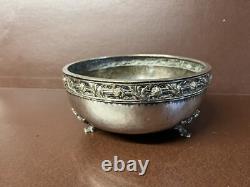 Arts & Crafts 2 Handle Silver Plate Fruit Bowl