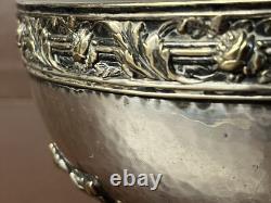 Arts & Crafts 2 Handle Silver Plate Fruit Bowl