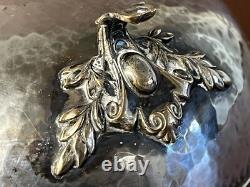 Arts & Crafts 2 Handle Silver Plate Fruit Bowl