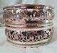 Arts & Crafts Pair Of Copper and Silver Plated Decanter Stands or Coasters c1880