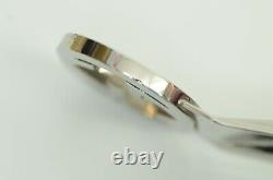Authentic Gucci Vintage Silver Shoehorn Home Collectible with Leather Case