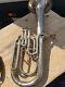 BESSON & Co Class A Prototype Tenor Horn Silver Plate With Original Leather Case
