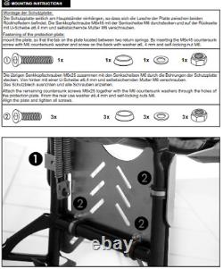 BMW R1250GS Protection Plate for Original Centre Stand HEPCO & BECKER (2018-)