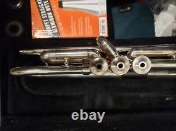 Bach Omega Silver Bb Trumpet-The Original, Not The Modern One! Serviced, Extras