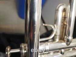 Bach Omega Silver Bb Trumpet-The Original, Not The Modern One! Serviced, Extras