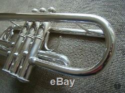 Bach Stradivarius C180SL239, original case, silver plated GAMONBRASS trumpet