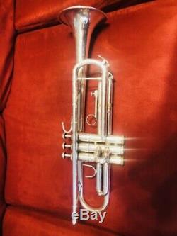 Bach TR200S Silver Intermediate Trumpet with Original Bach Case