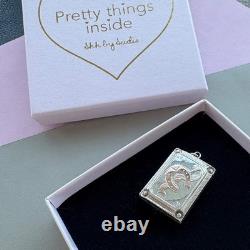 Beautiful Antique Gold and Silver Horseshoe Locket Victorian gold plated