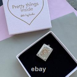 Beautiful Antique Gold and Silver Horseshoe Locket Victorian gold plated