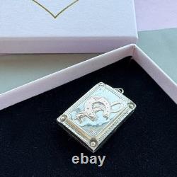 Beautiful Antique Gold and Silver Horseshoe Locket Victorian gold plated