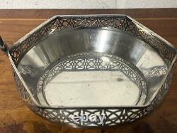 Beautiful Original circa 1900 Art Nouveau Style WMF Silver Plate Cake Basket
