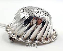Beautiful Tiffany & Co in-spout silver plated tea strainer Gorgeous piece