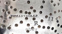 Beautiful Tiffany & Co in-spout silver plated tea strainer Gorgeous piece