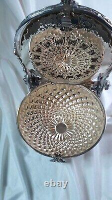 Beautiful Victorian Silver Plated Muffin/toast Warmer circa 1890 Rare design