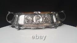 Big 17 Antique Wmf Empire Centerpiece Jardiniere Silver Plate German