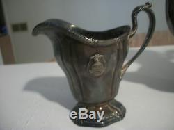 Blackstone Hotel Chicago -antique Very Rare Coffee Or Tea Pot And Creamer Cup