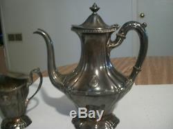Blackstone Hotel Chicago -antique Very Rare Coffee Or Tea Pot And Creamer Cup