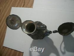 Blackstone Hotel Chicago -antique Very Rare Coffee Or Tea Pot And Creamer Cup