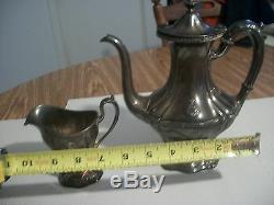 Blackstone Hotel Chicago -antique Very Rare Coffee Or Tea Pot And Creamer Cup