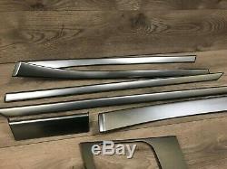 Bmw Oem Oem E39 M5 Front And Rear Set Of Aluminum Brushed Trims Door Panel Trim