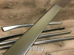 Bmw Oem Oem E39 M5 Front And Rear Set Of Aluminum Brushed Trims Door Panel Trim