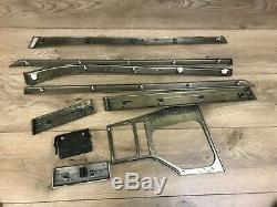 Bmw Oem Oem E39 M5 Front And Rear Set Of Aluminum Brushed Trims Door Panel Trim