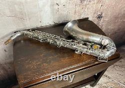 Boosey & Hawkes Silver Plated Imperial Alto Saxophone 1938, with original box