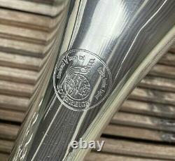 Boosey & Hawkes Sovereign Eb Tenor Horn-Silver Plated -Original Round Stamp