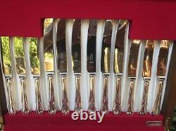 Boxed Regalia Cutlery Set Silver Plated Very Nice Condition A1
