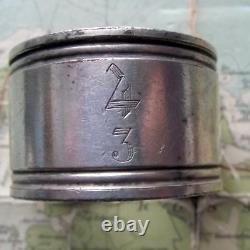 C1920 Original Emmigrant Ship ANCHOR LINE silver plated Napkin Ring No 43