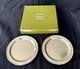 CHRISTOFLE Pair Of Silver Plated Bottle Coasters In Original Box