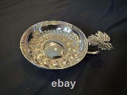 CHRISTOFLE Silver Plated Tastevin In Original Fitted Box