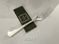 CHRISTOFLE Spatour 6 dessert forks 17 cm long. Silver plate