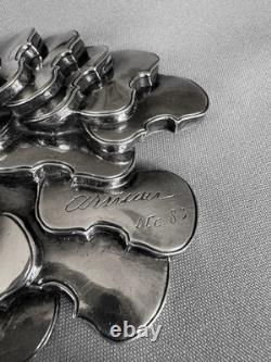 CHRISTOFLE X ARMAN Silver Plated Violin Accumulation Sculpture 1983