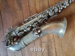 CONN New Wonder NWI Tenor ORIGINAL Silver Plate