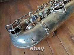 CONN New Wonder NWI Tenor ORIGINAL Silver Plate