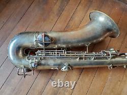 CONN New Wonder NWI Tenor ORIGINAL Silver Plate