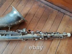 CONN New Wonder NWI Tenor ORIGINAL Silver Plate