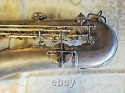 CONN SAXOPHONE SILVER PLATED WITH NECK AND ORIGINAL CASE C Melody