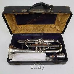 C. G. Conn Perfected CONNqueror Model Cornet with ORIGINAL SALES RECEIPT