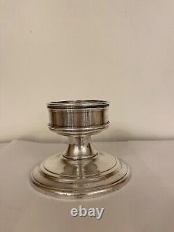 Candle holder vintage silver Plate, from sambonet italy